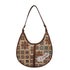 Multicolored Printed Half Moon Hobo Bag - Uncommongifts.in